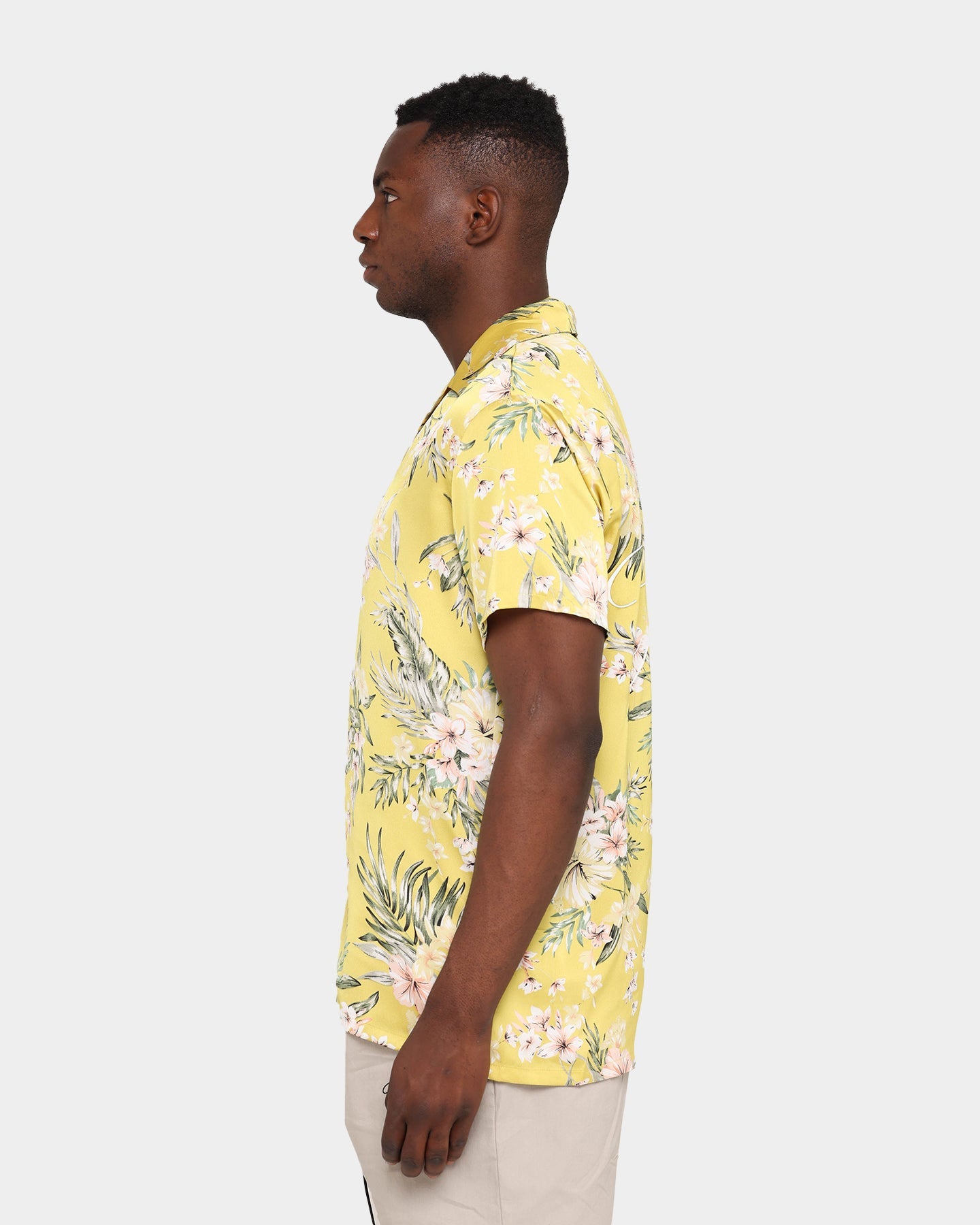 Club Paradise Lounge Shirt Yellow