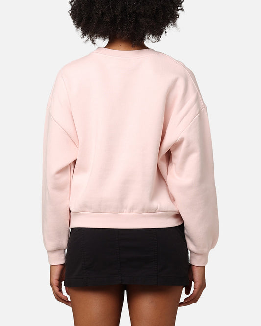 Stussy Women's Ladybird Crop Crewneck Pigment Pink