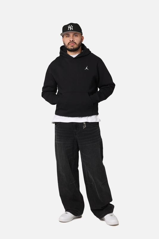Jordan Brooklyn Fleece Pullover Hoodie Black/White