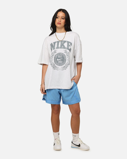 Nike Women's Sportswear Essential Oversized T-Shirt Birch Heather/Cool Grey