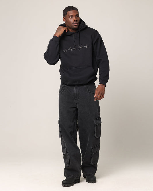 Saint Morta Strikeout Hoodie Black