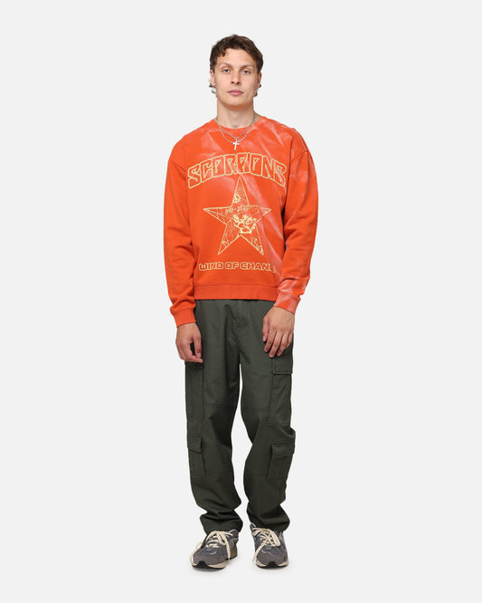Scorpions Scropion Crewneck Red