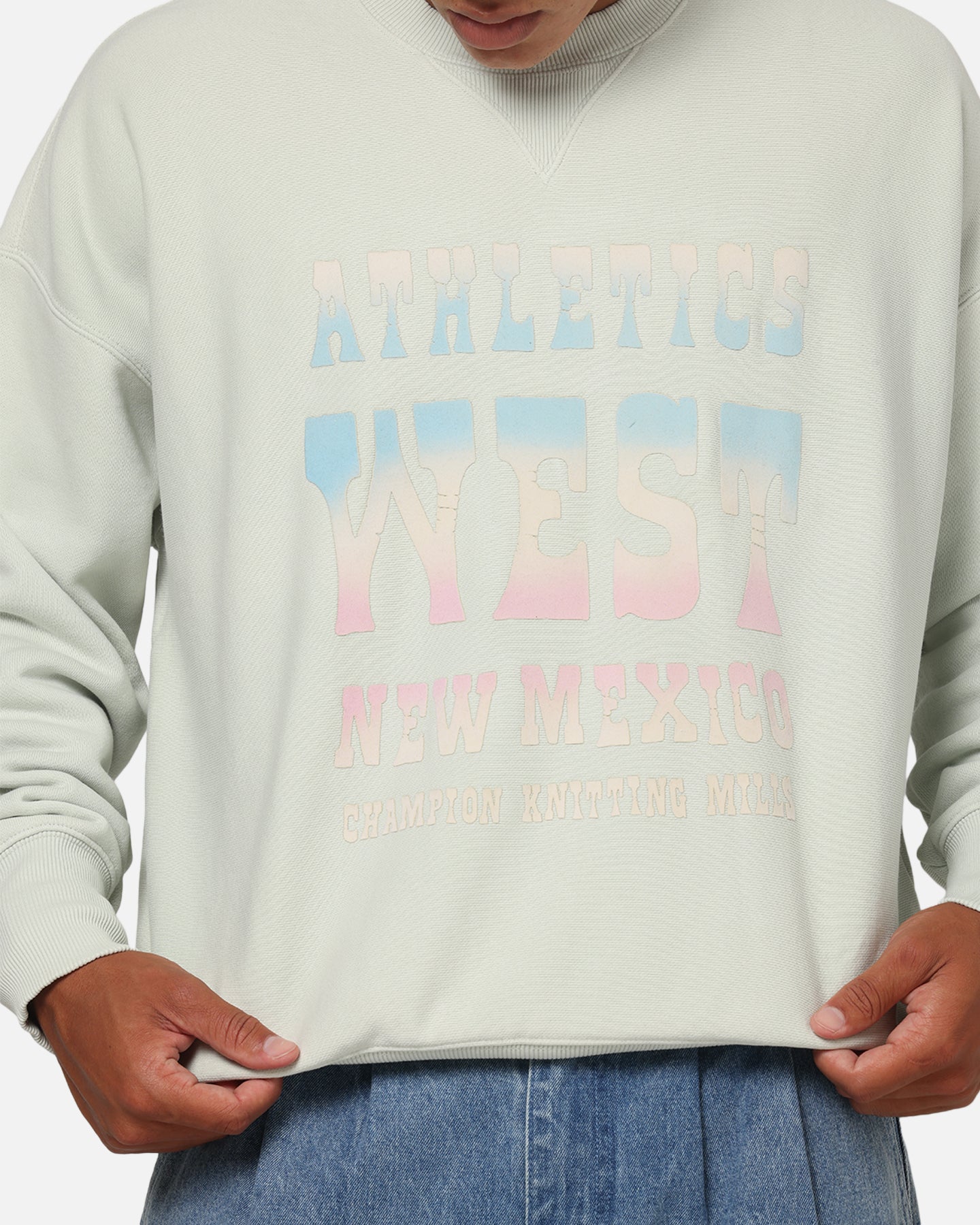 Champion 60's Crew Sweatshirt Sage