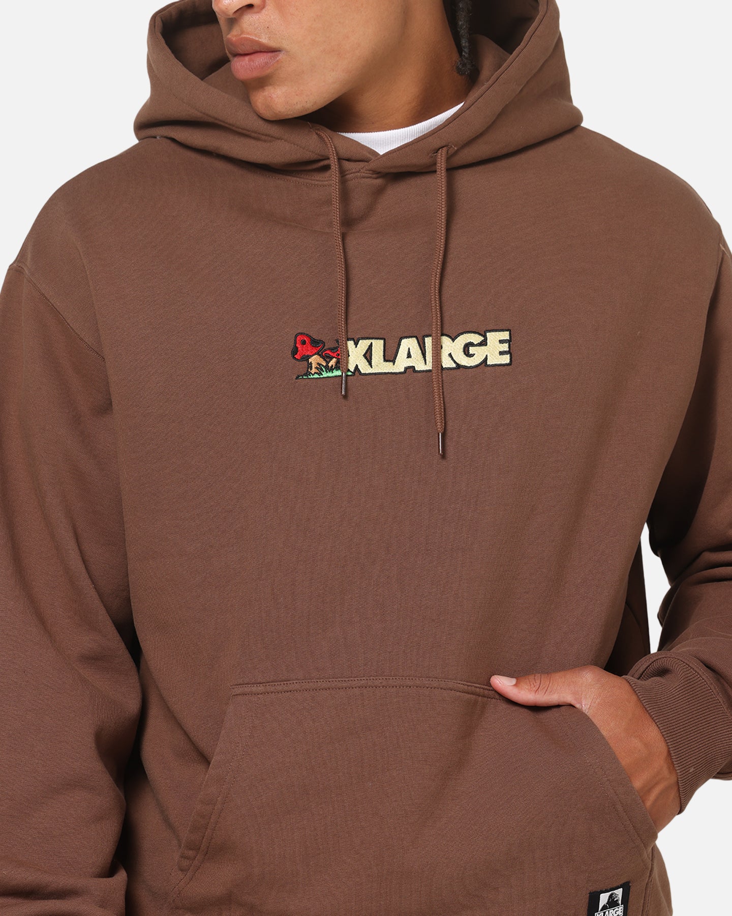 X-Large Mushroom Hoodie Cocoa