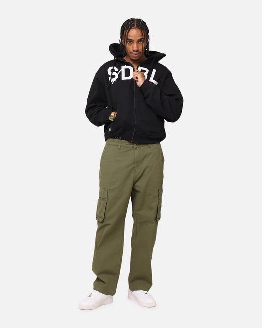 S Double Cargo Work Pant Army