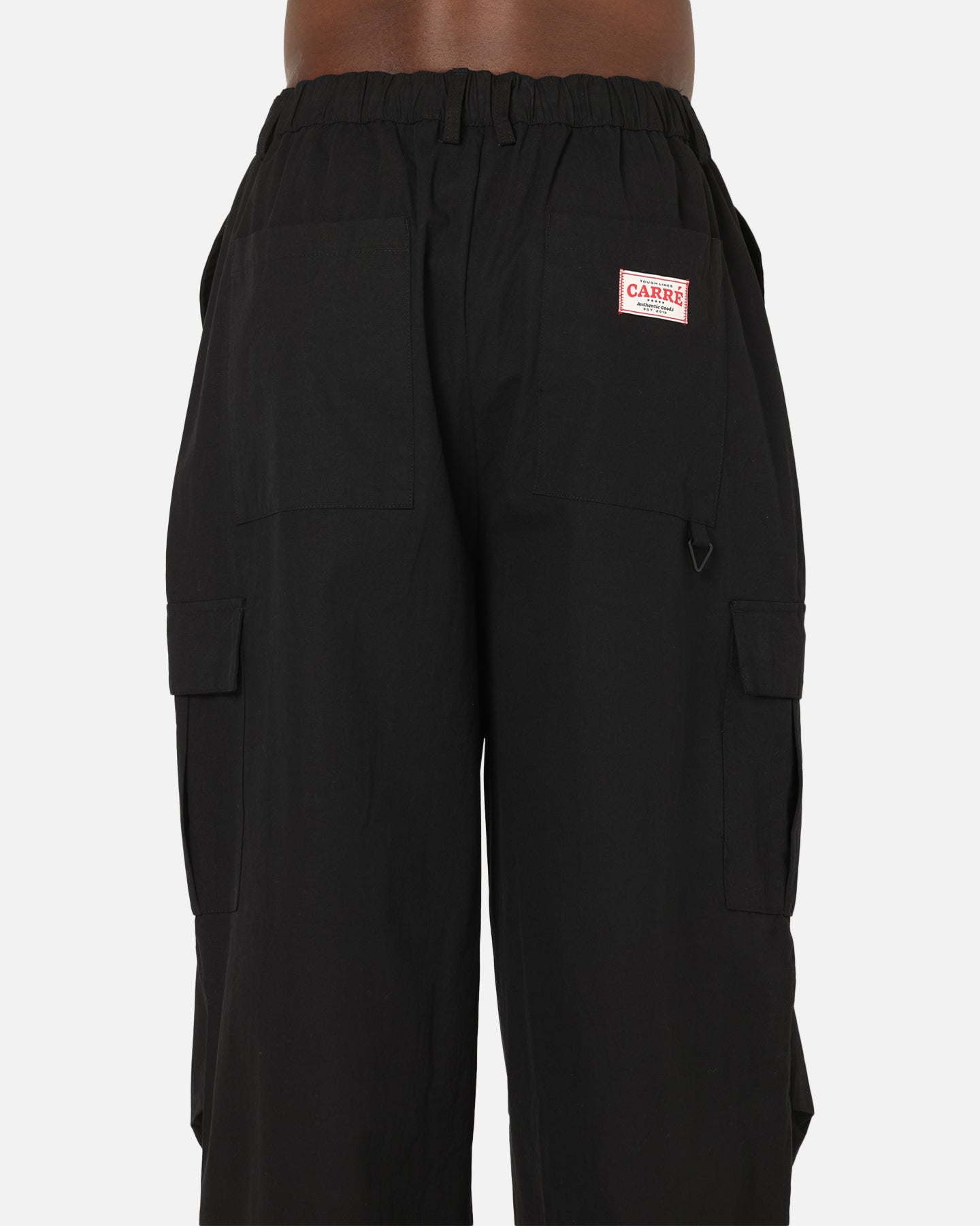 Carre Baggy Cargo Pants Black