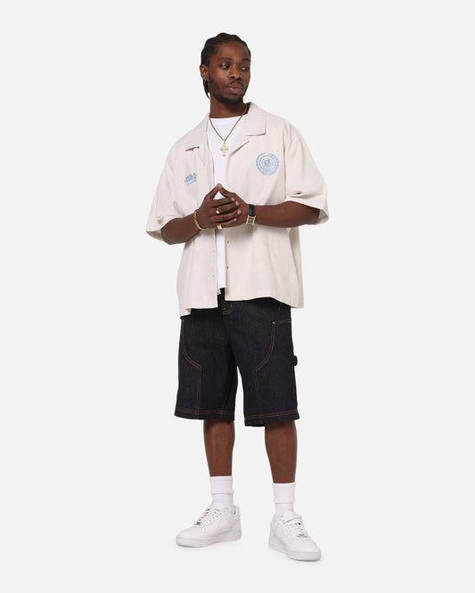 Carre Work Jorts Dark Washed Indigo