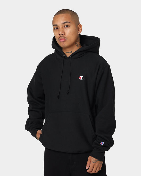 Champion Reverse Weave Hoodie Black