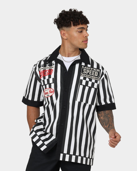 Loiter Daytona Mechanic Button Up Shirt Striped