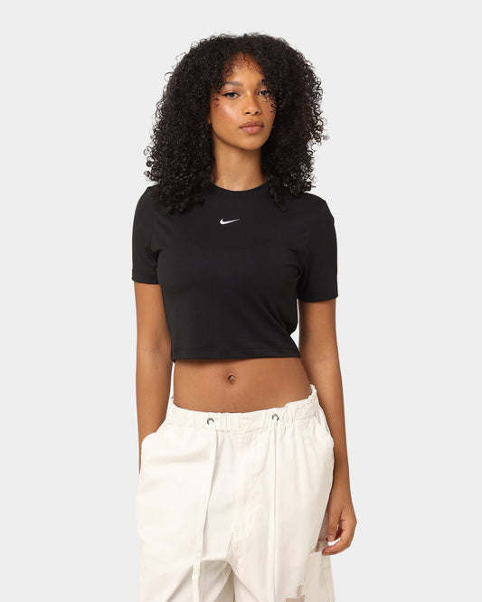 Nike Women's Nike Sportswear Essential Slim Crop T-Shirt Black