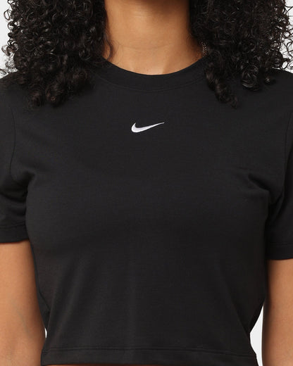 Nike Women's Nike Sportswear Essential Slim Crop T-Shirt Black