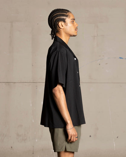 Saint Morta Villa Short Sleeve Shirt Black