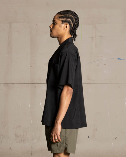 Saint Morta Villa Short Sleeve Shirt Black