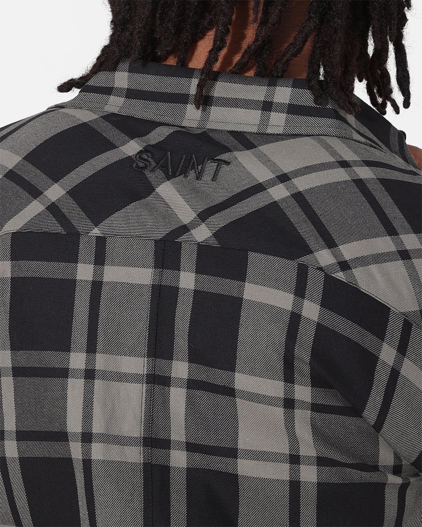 Saint Morta Mulberry Long Sleeve Flannel Shirt Khaki Green