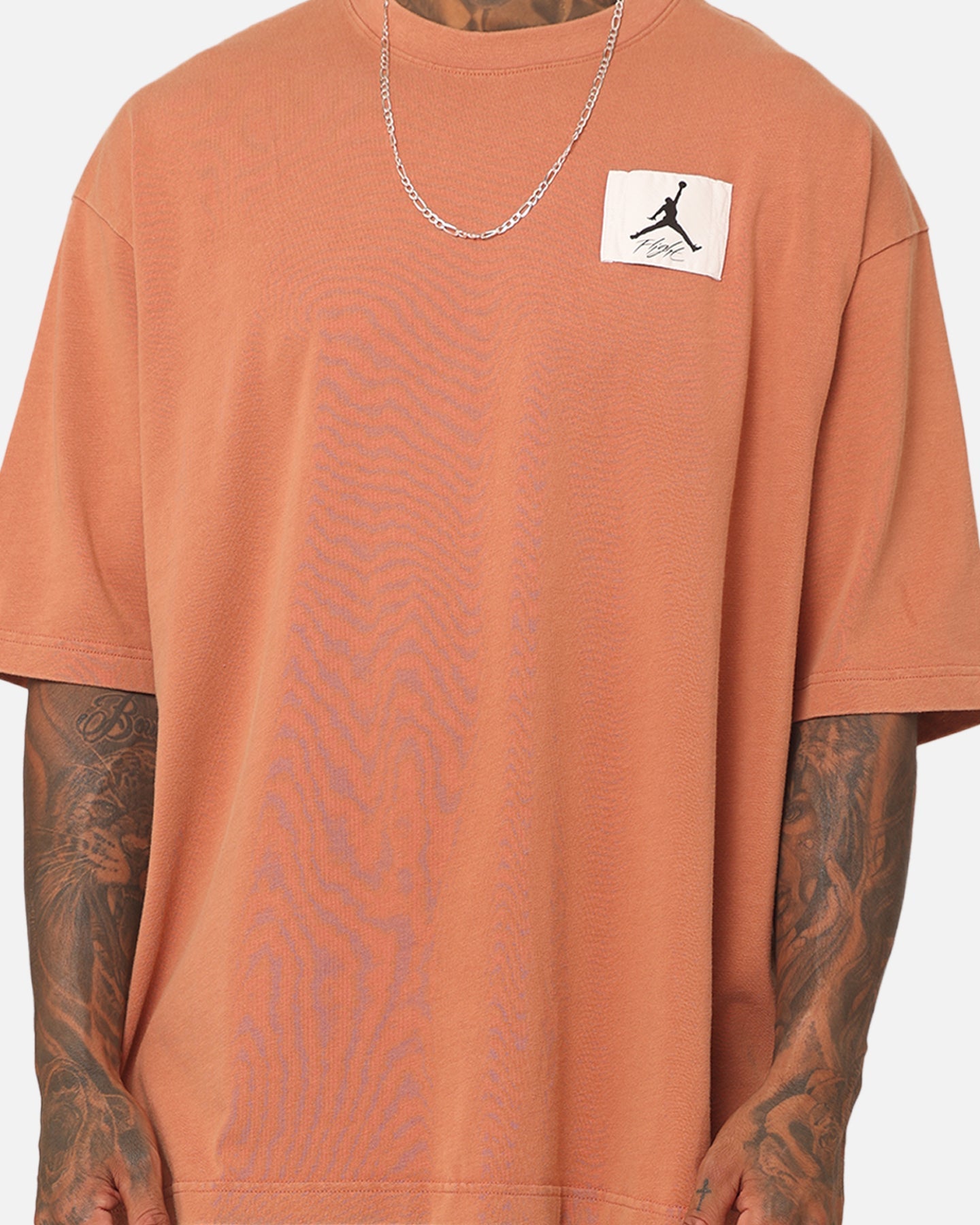 Jordan Flight Essentials Oversized Crewneck T-Shirt Sky J Orange