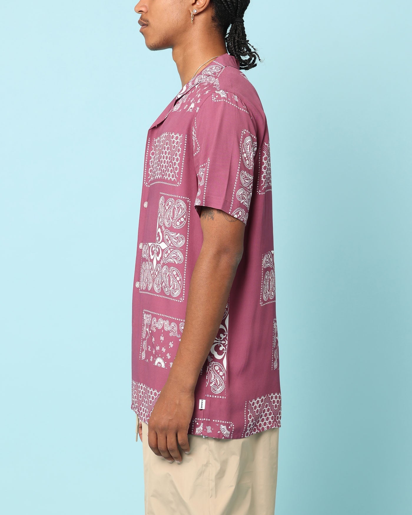 Carré Fragment Button Up Shirt Port