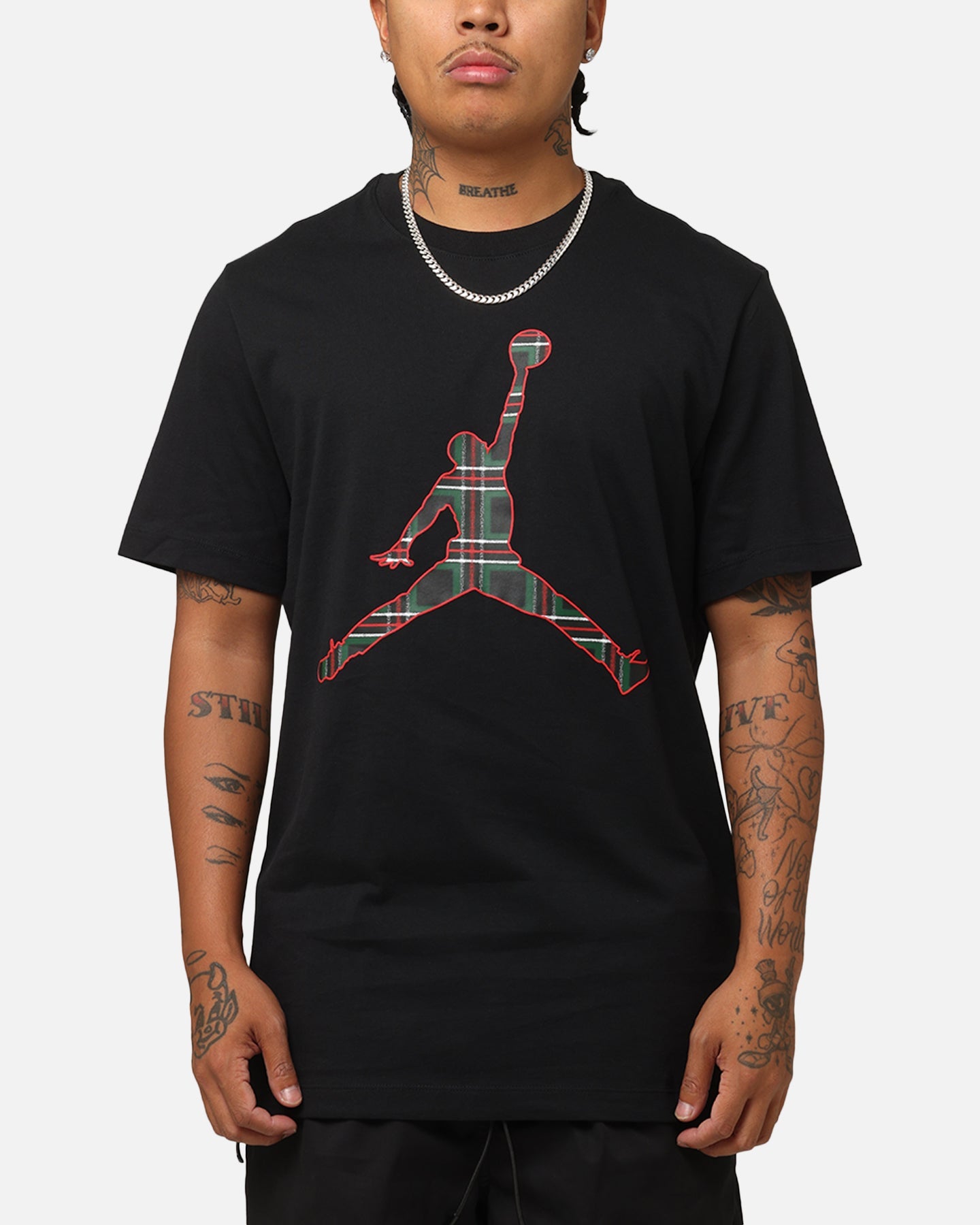 Jordan Flight Essentials Holiday Crewneck T-Shirt Black