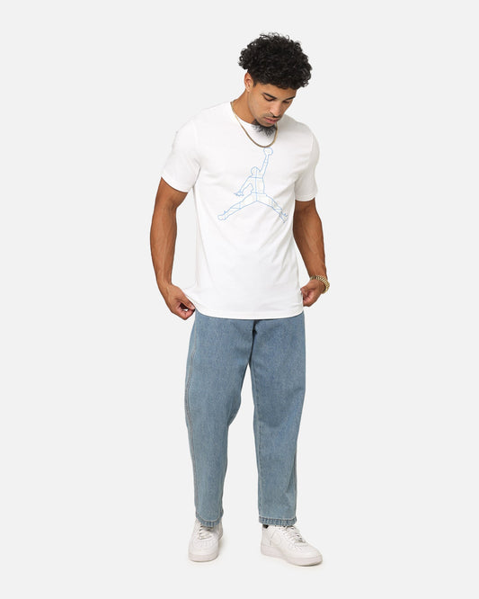 Jordan Flight Essentials Holiday Crewneck T-Shirt White