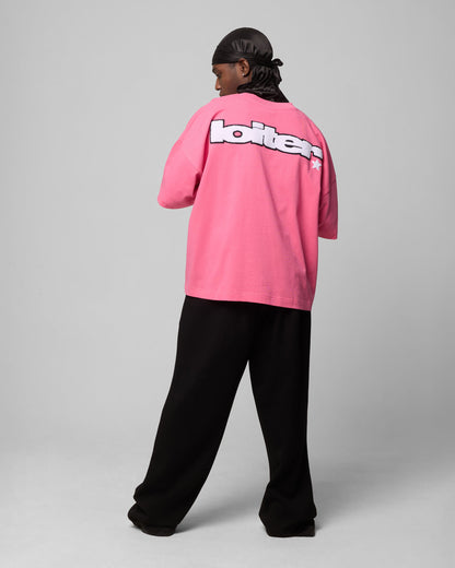 Loiter Premium Essentials Boxy T-Shirt Pink