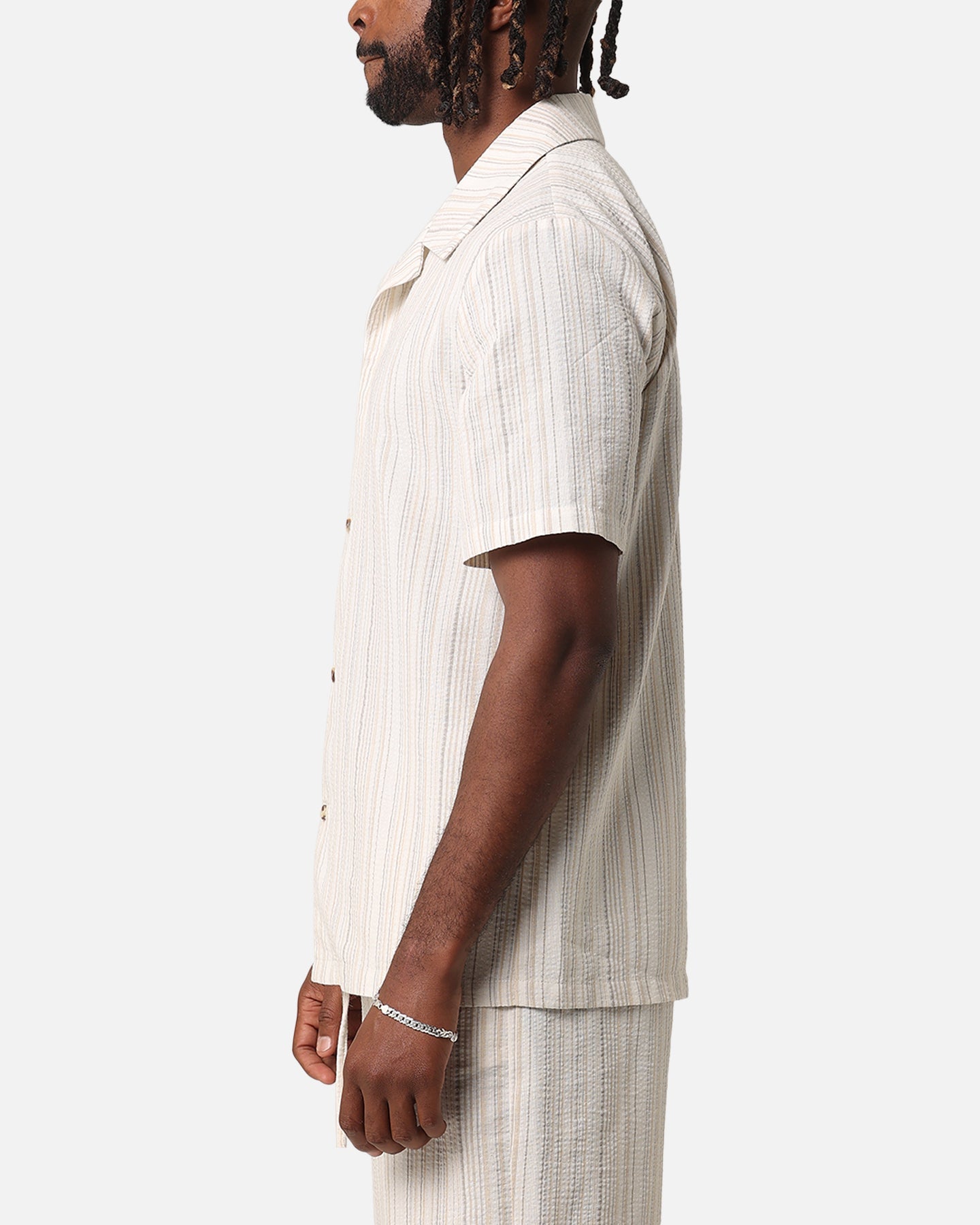 XXIII Alejandro Button Up Shirt Cream/Tan