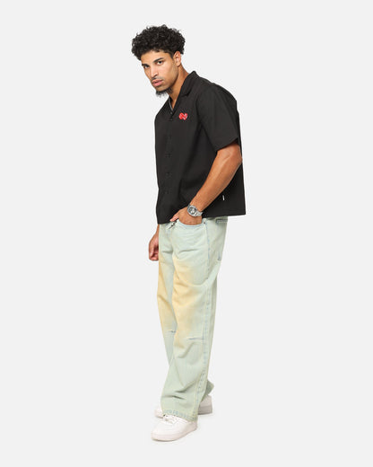 Carre Dice Club Button Up Shirt Black