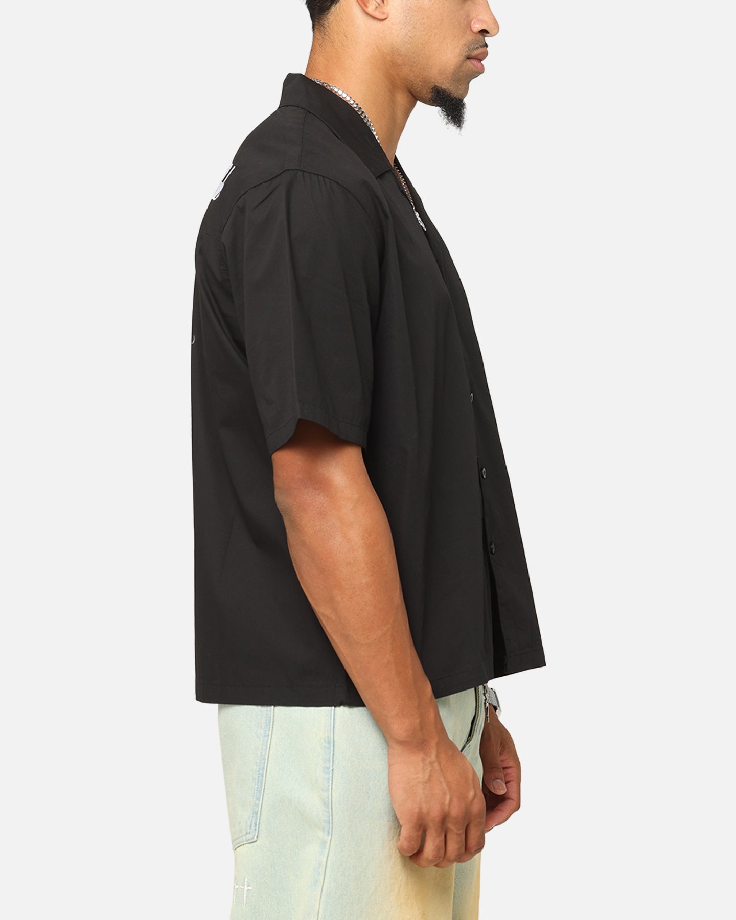 Carre Dice Club Button Up Shirt Black