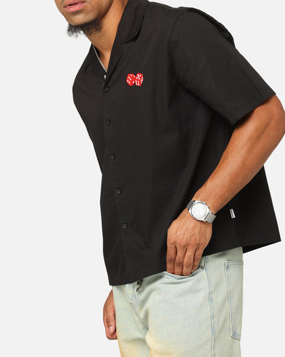 Carre Dice Club Button Up Shirt Black
