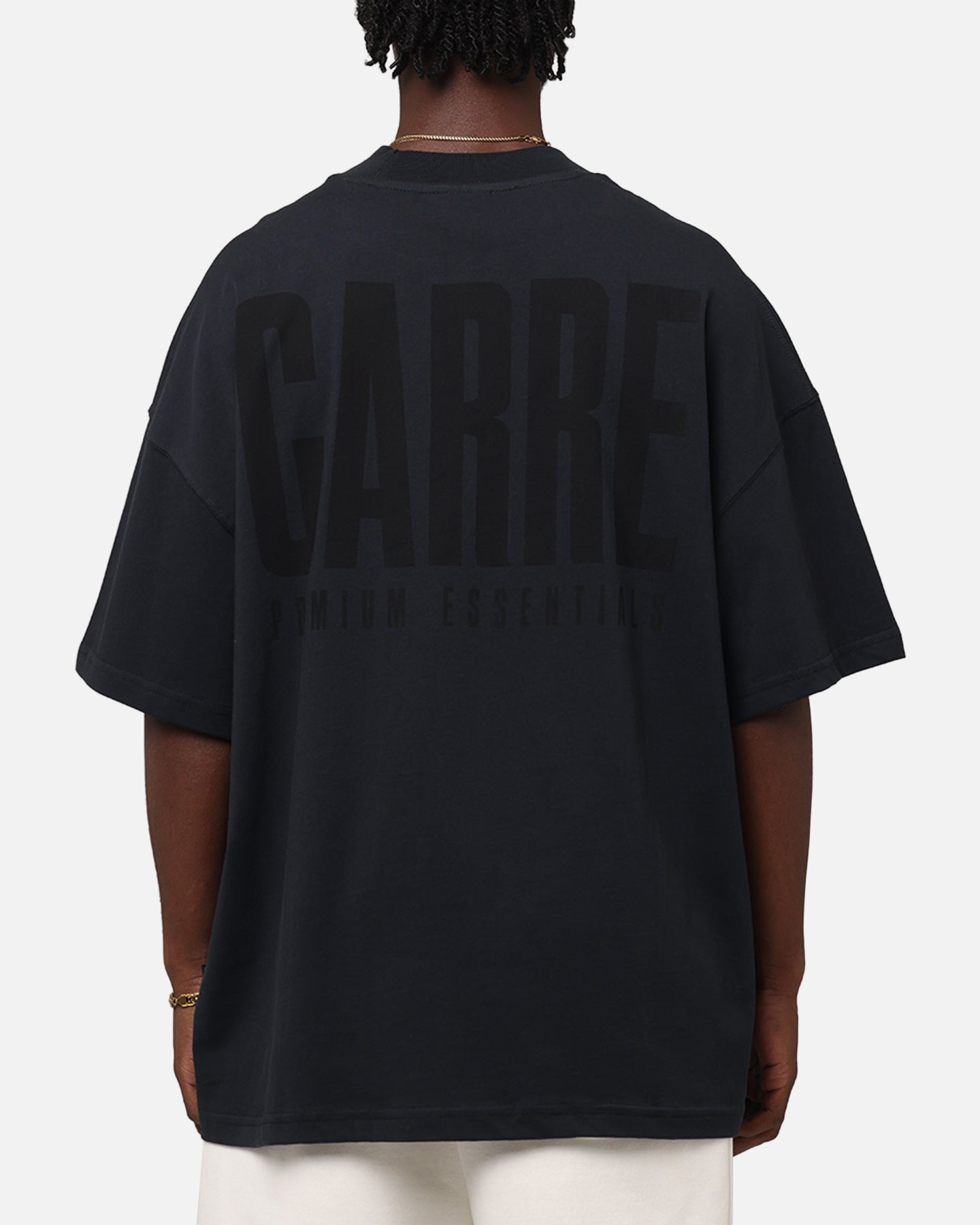 Carre Premium Essentials T-Shirt Steel/Black