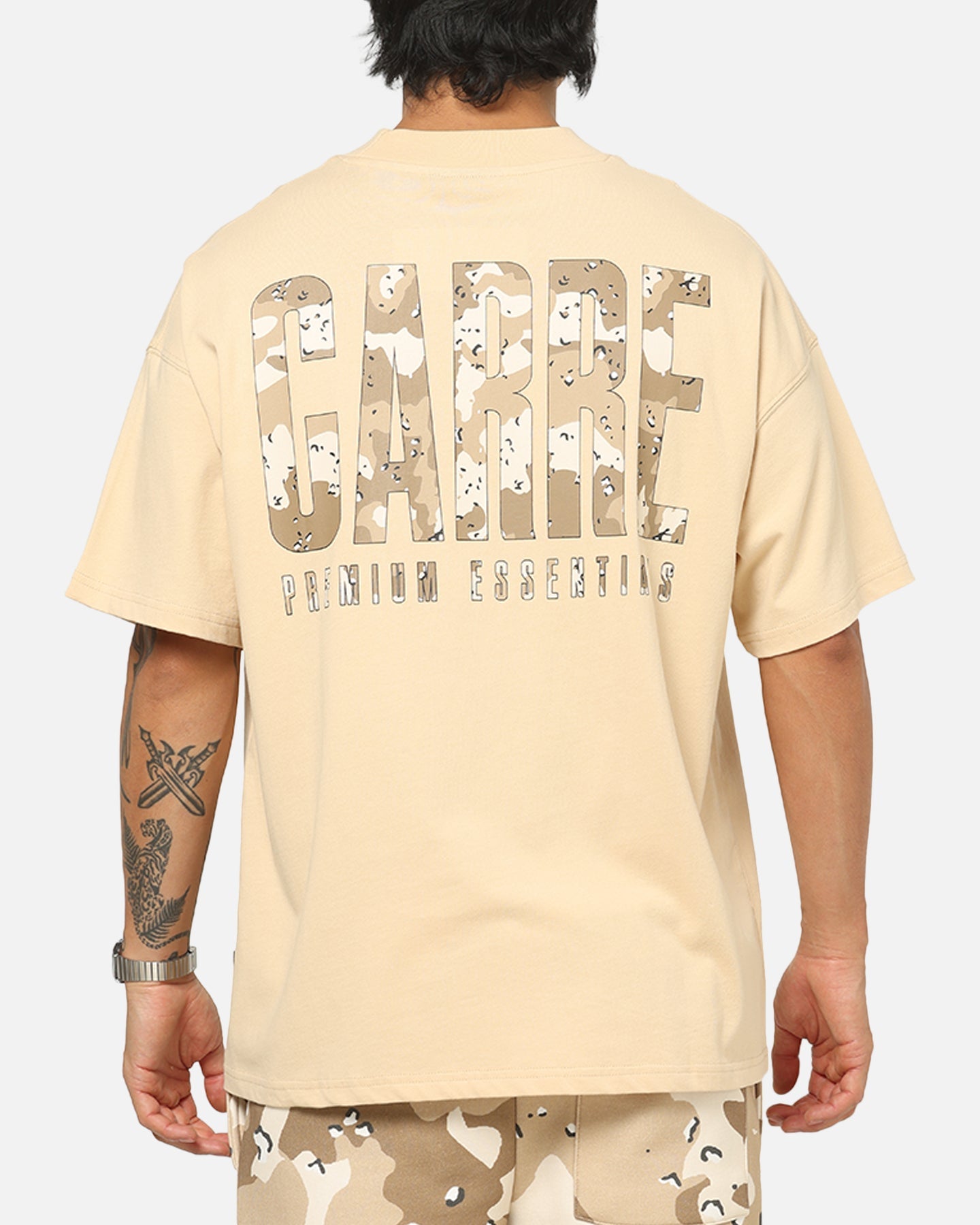 Carre Premium Essentials T-Shirt Stone