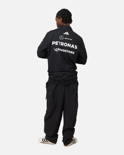 adidas x Mercedes-AMG PETRONAS Formula One F1 2025 Team Quarter Zip Jacket Black/White