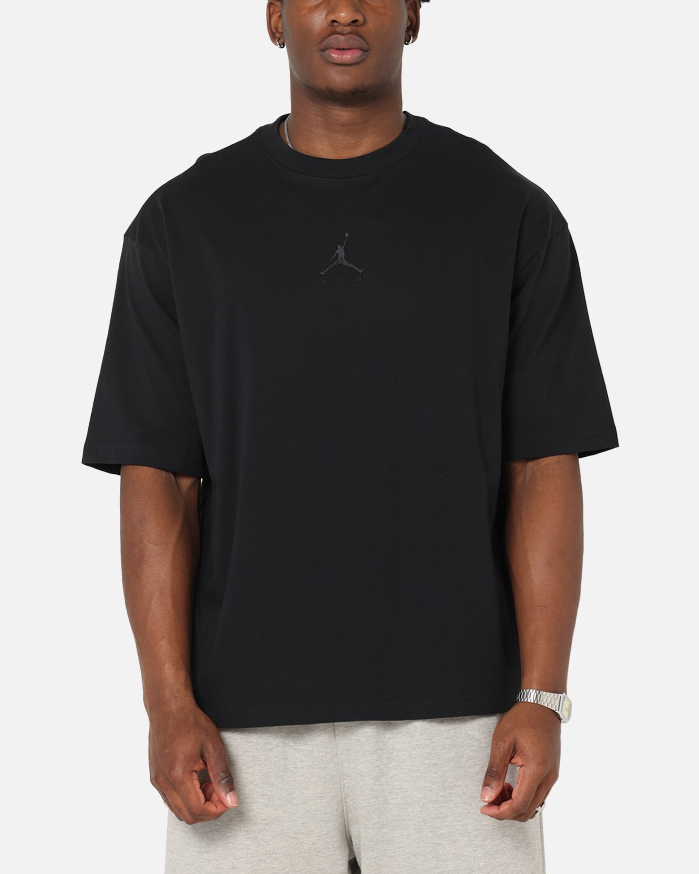 Jordan Flight Essentials Oversized Crewneck T-Shirt Black/Black