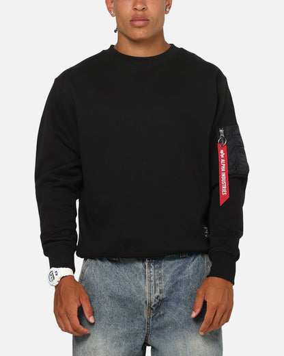 Alpha Industries Utility Pocket Crewneck Black