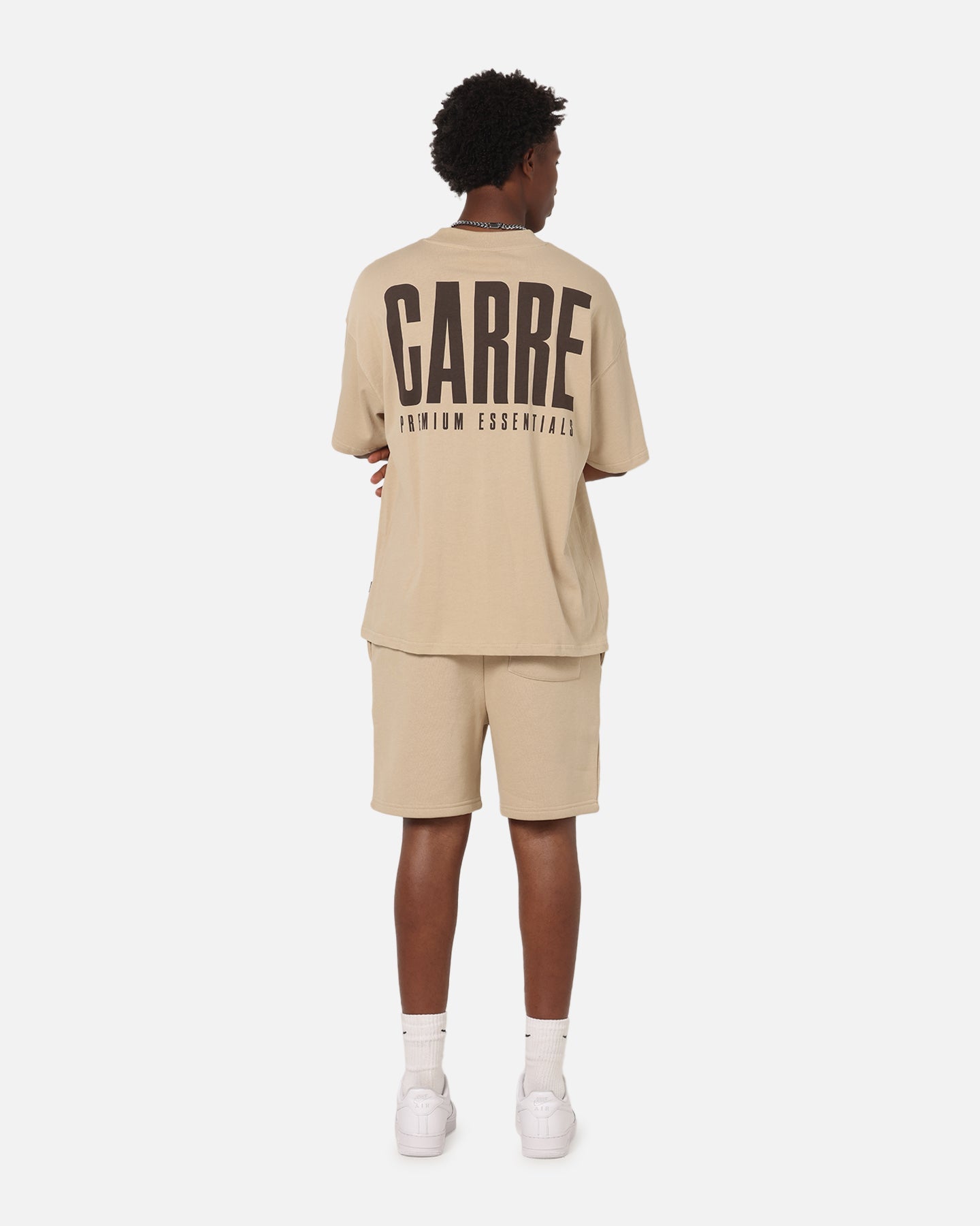 Carre Premium Essentials T-Shirt Light Brown