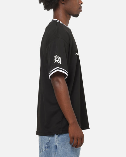 X-Large Old English Jersey T-Shirt Black
