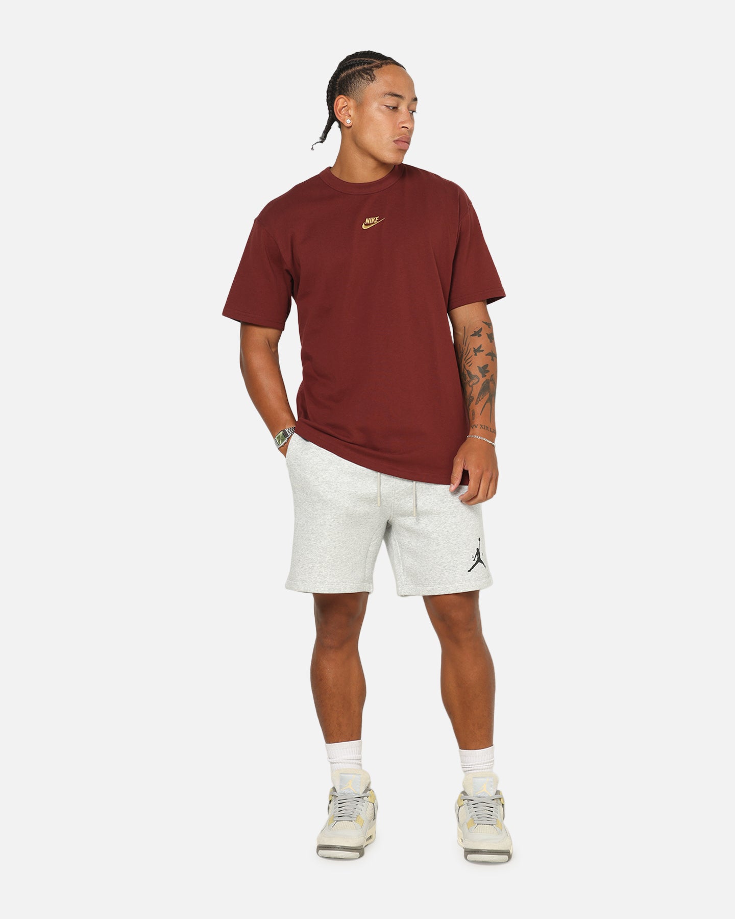 Nike Sportswear Premium Essentials Sustainable T-Shirt Dark Team Red/Gold