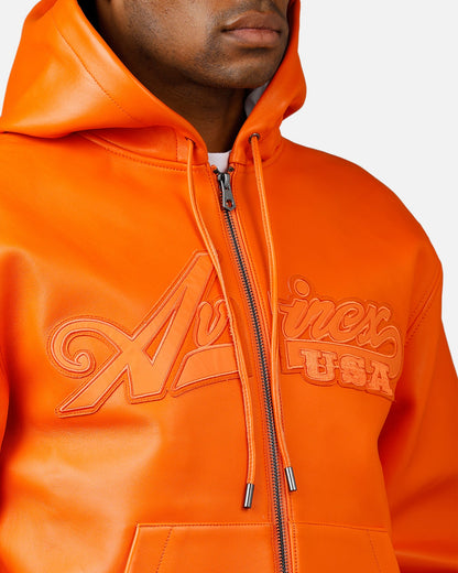 Avirex Napa Hoodie Orange