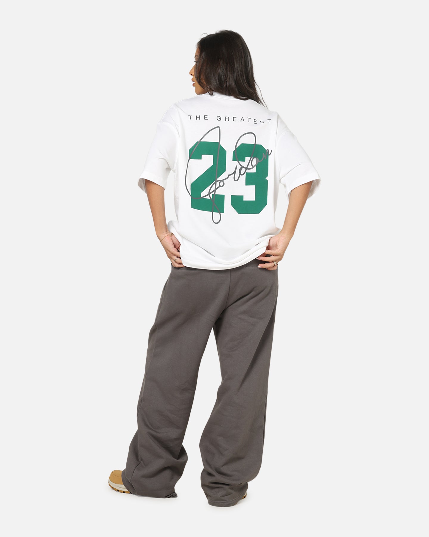 Jordan Women's Essentials Brooklyn 23 Graphic T-Shirt White