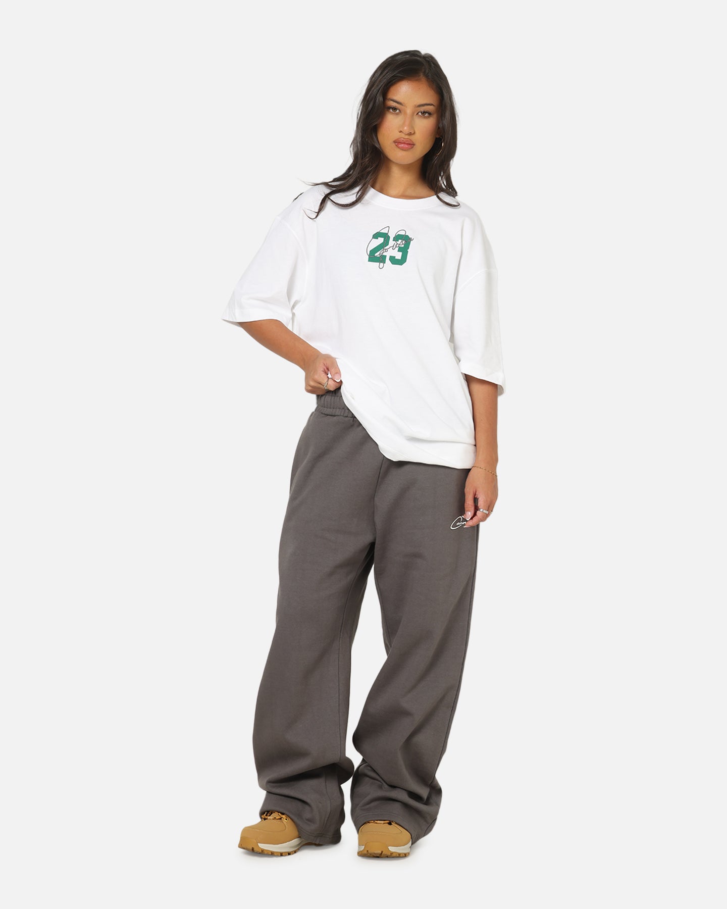 Jordan Women's Essentials Brooklyn 23 Graphic T-Shirt White