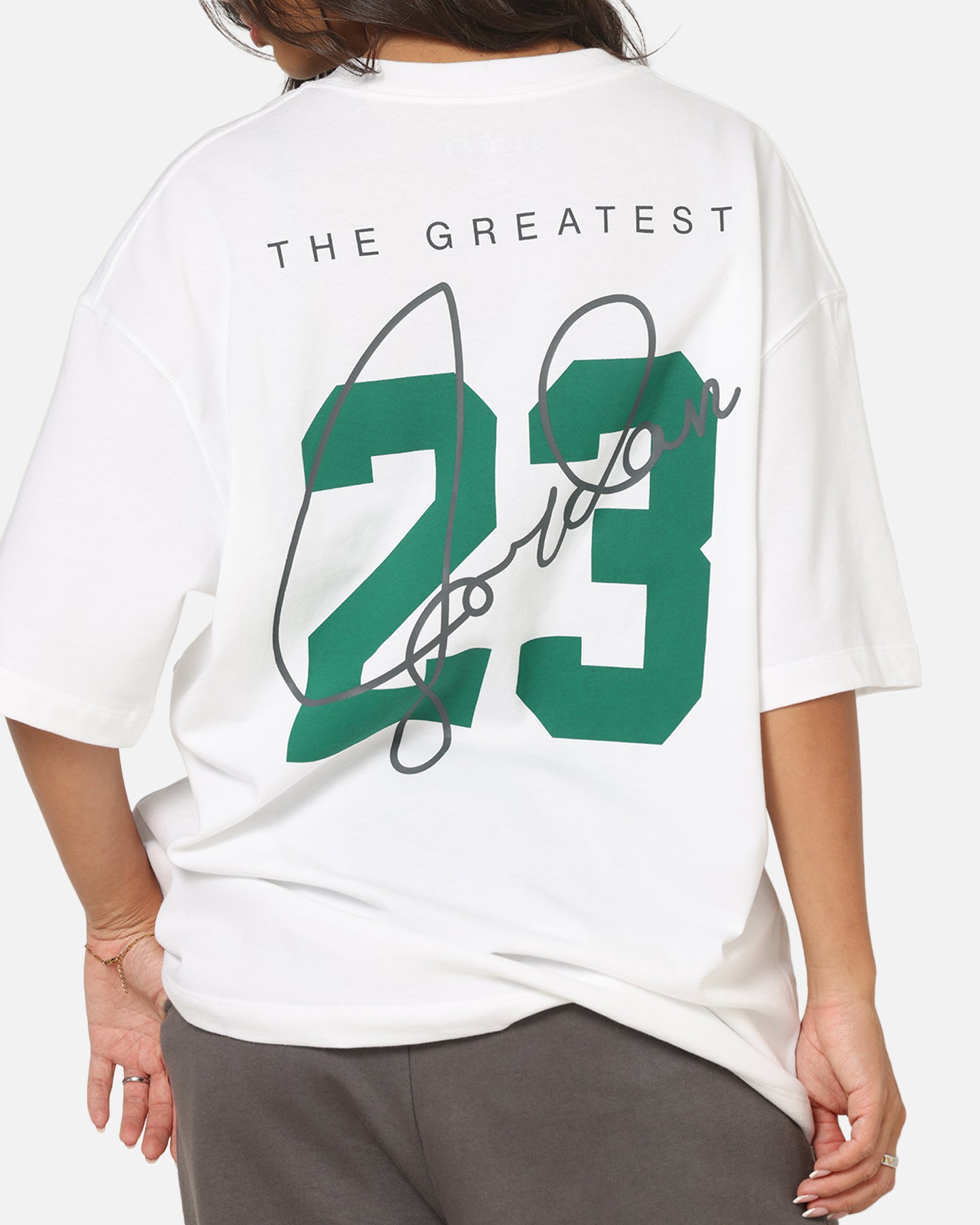 Jordan Women's Essentials Brooklyn 23 Graphic T-Shirt White