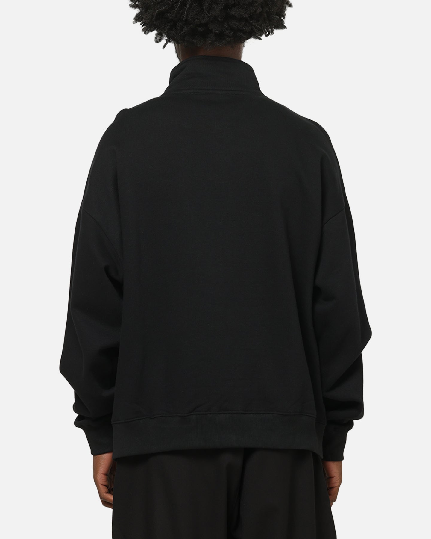 Carre Gridlock 1/4 Zip Crewneck Black