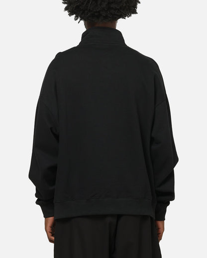 Carre Gridlock 1/4 Zip Crewneck Black
