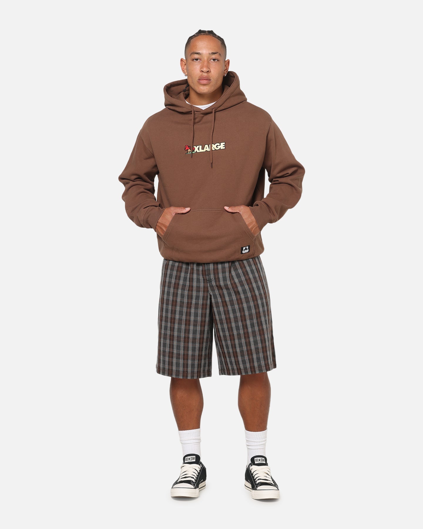 X-Large Mushroom Hoodie Cocoa