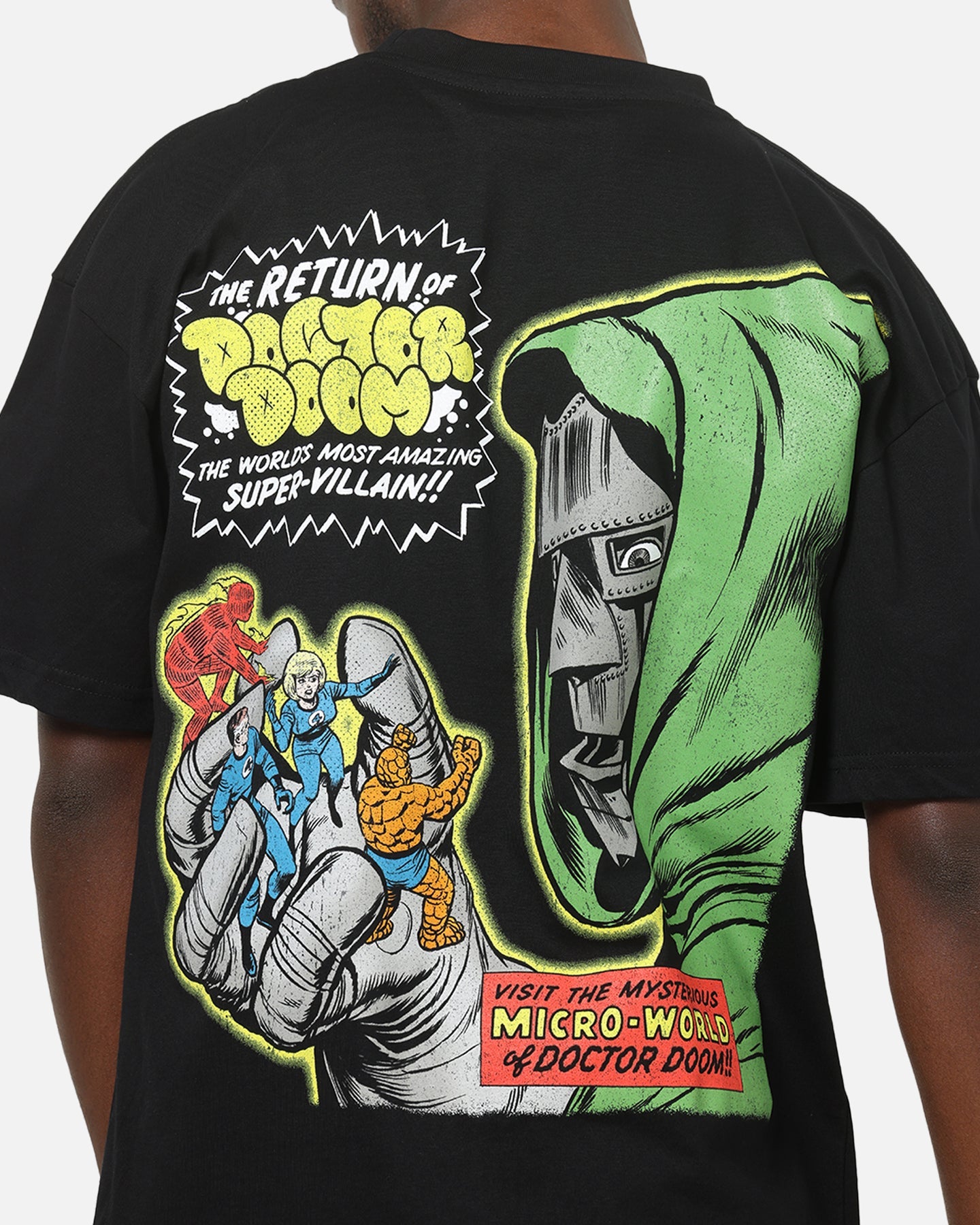 73Studio Marvel Dr Doom T-Shirt Black