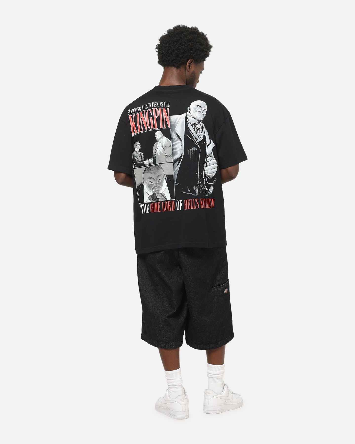 73Studio Marvel King Pin T-Shirt Black