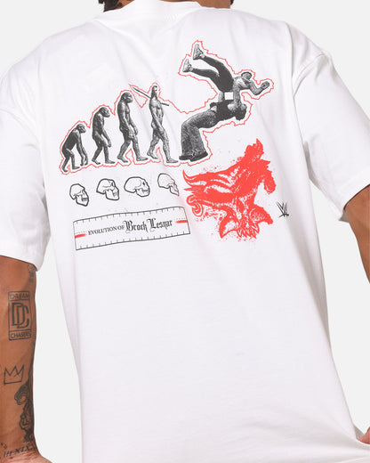 73Studio X WWE Brock Lesner Vintage T-Shirt White