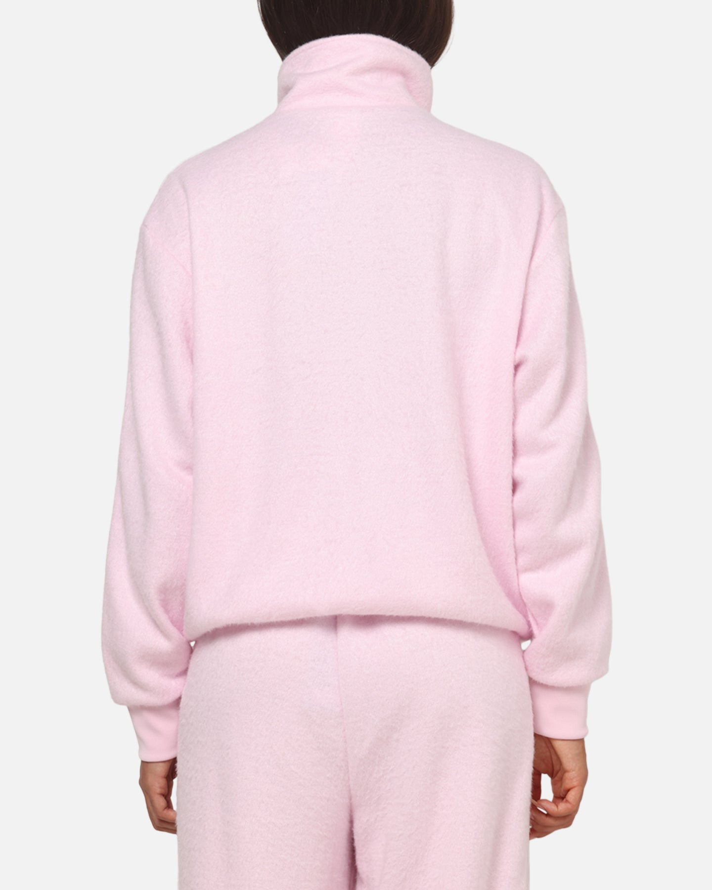 Adidas Women's Mohair Firebird Track Top Clear Pink