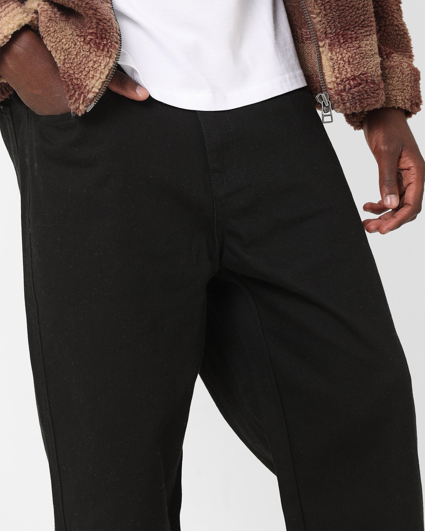 X-Large Bull Denim 91 Pants Black