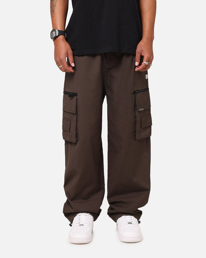 Carre Tactic Cargo Joggers Brown
