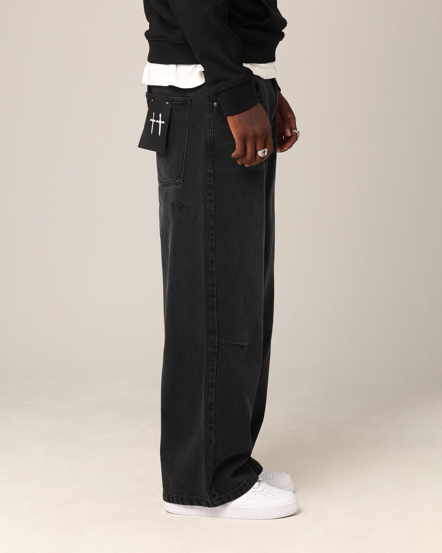 Saint Morta Amplus Jeans Black Shadow