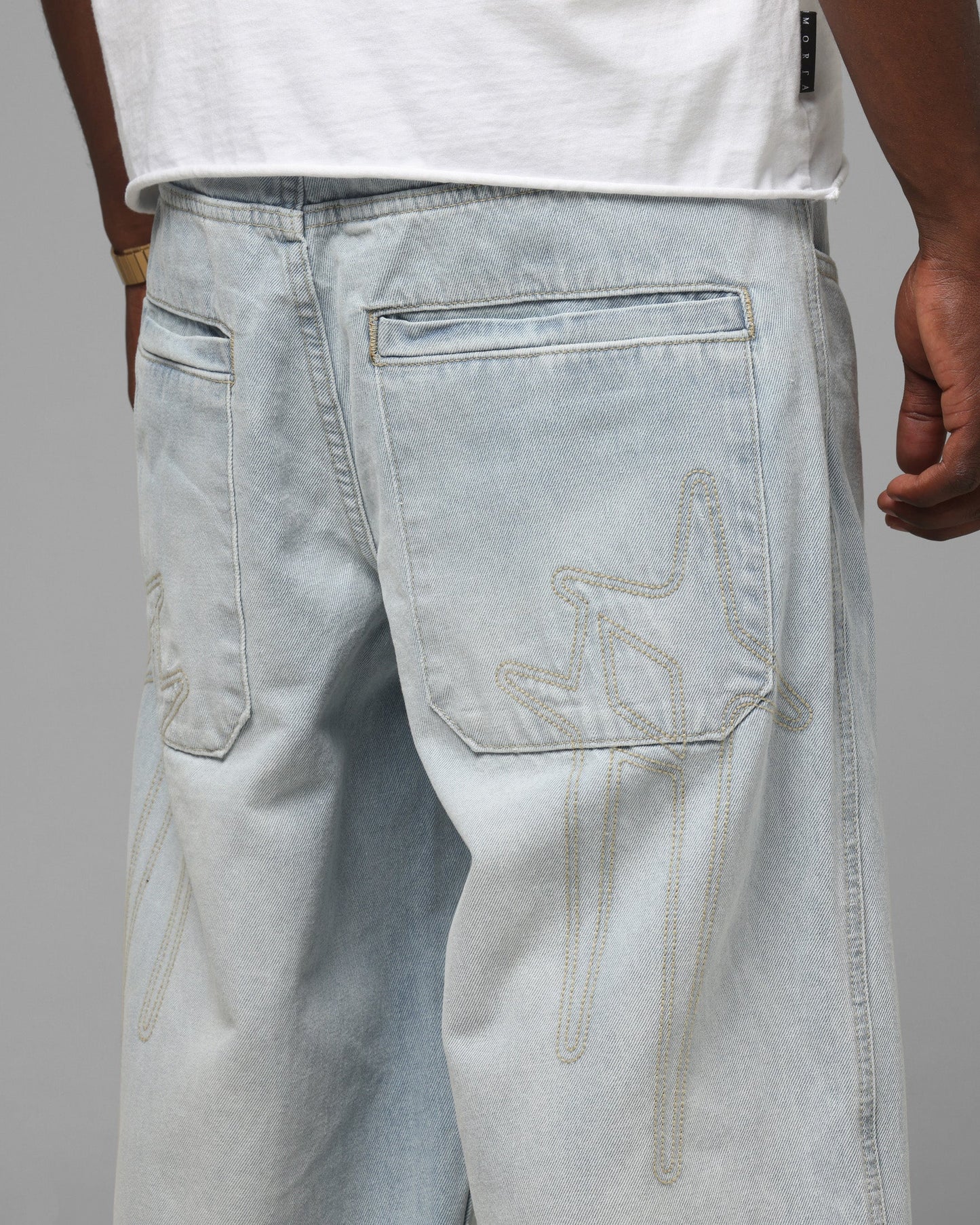 Loiter Star Born Jeans Bleached Blue